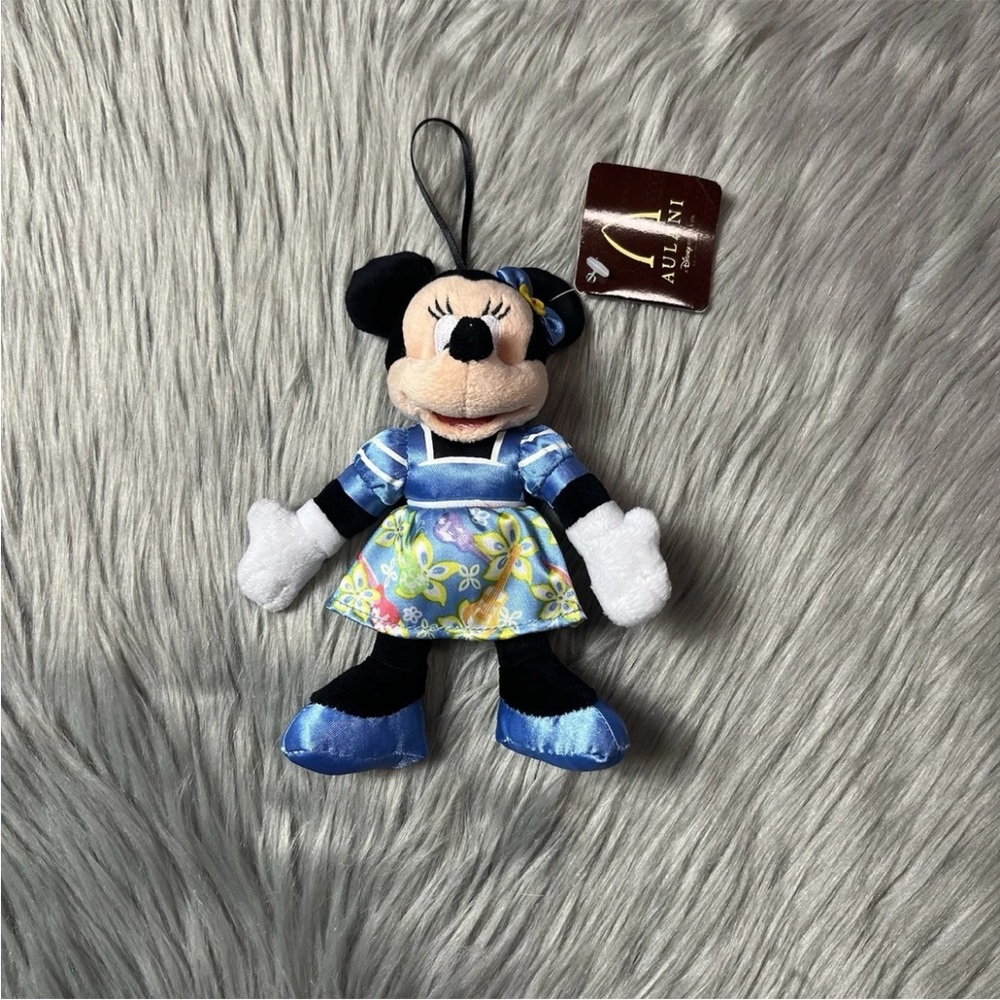 Disney Aulani Resort Hawaii Minnie Mouse Plush Hanging Ornament